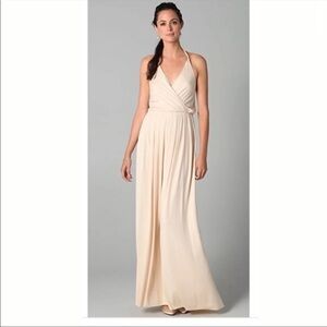 NWT Rachel Pally cream Braden maxi dress size XXS